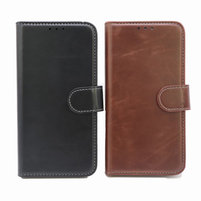 HDB010 Crazy Horse PU Leather Flip Phone Case