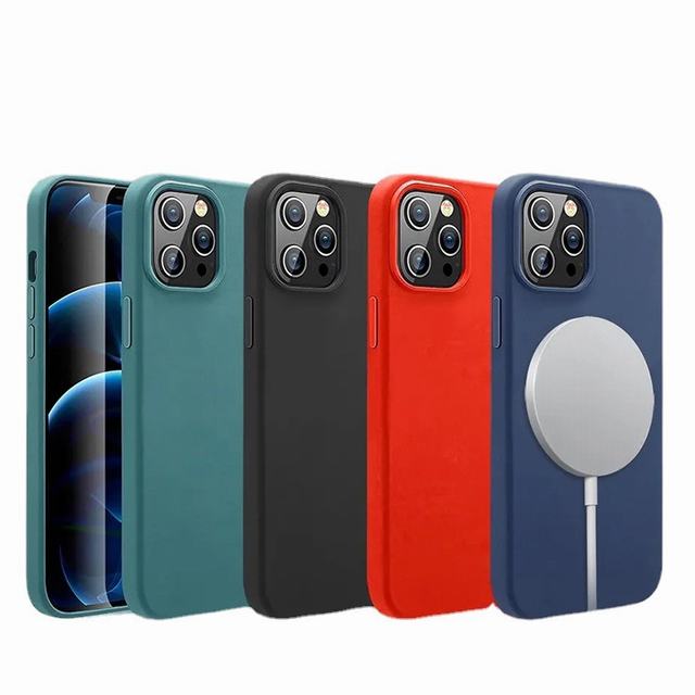 HDT020 Anti-Fall Liquid Silicone With Magnetic Ring Silicone Case With Magnetics