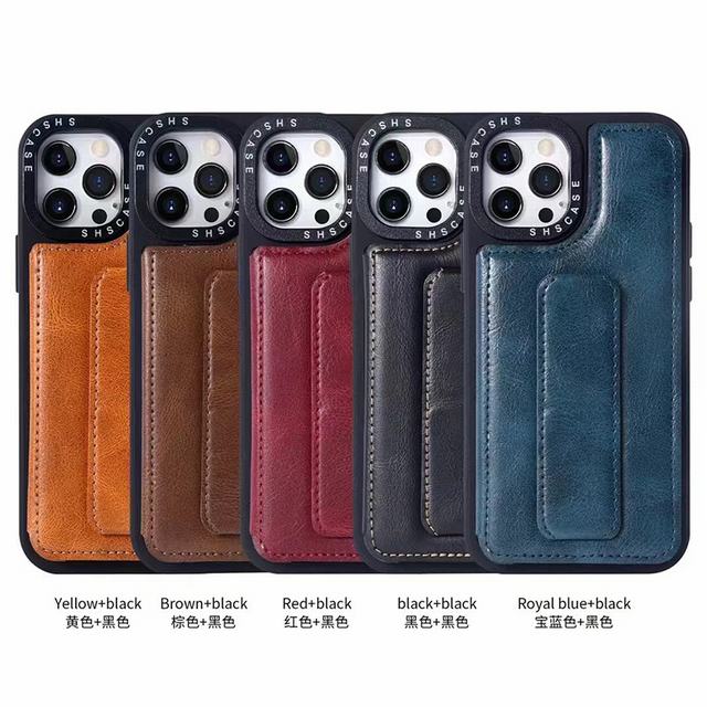 HDT027 Wrist Strap PU Leather Wallet Case