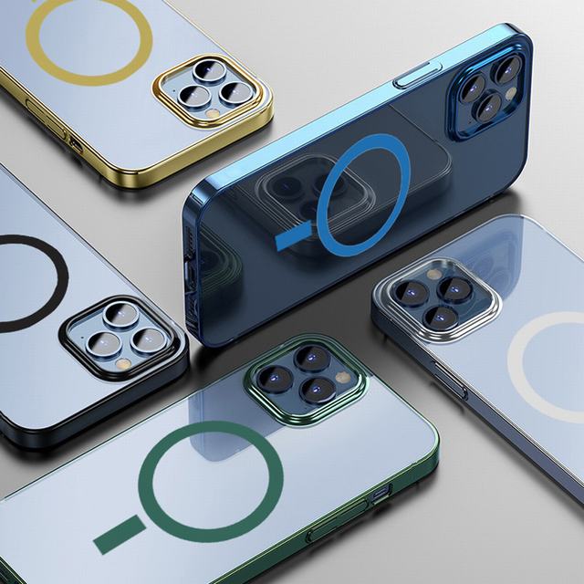 HDT019 Electroplating TPU Case With  Magsafe Function