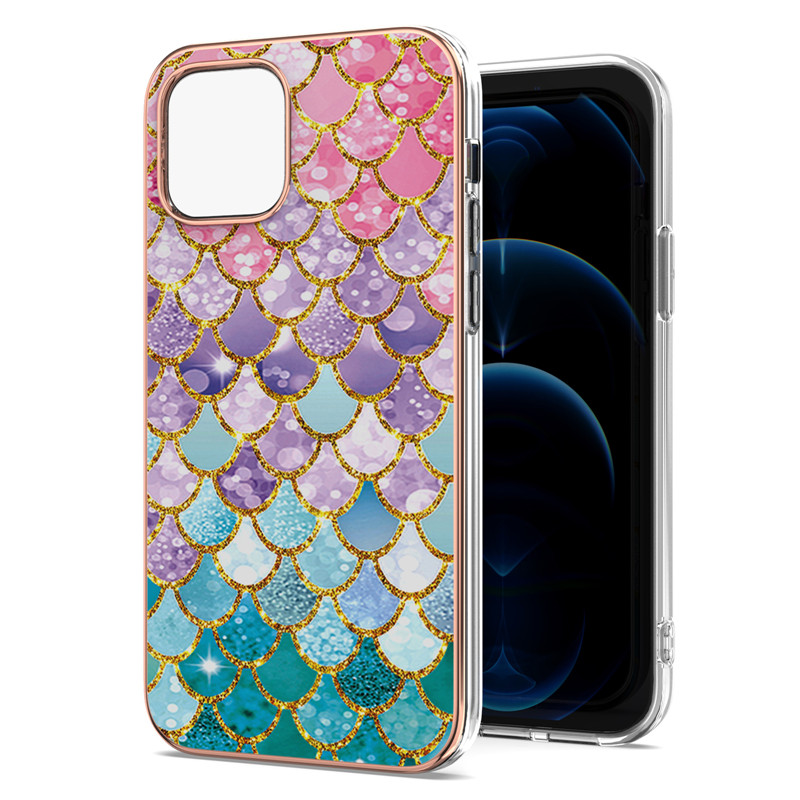 HDT085 IMD Colorful Fish Scales Phone Case