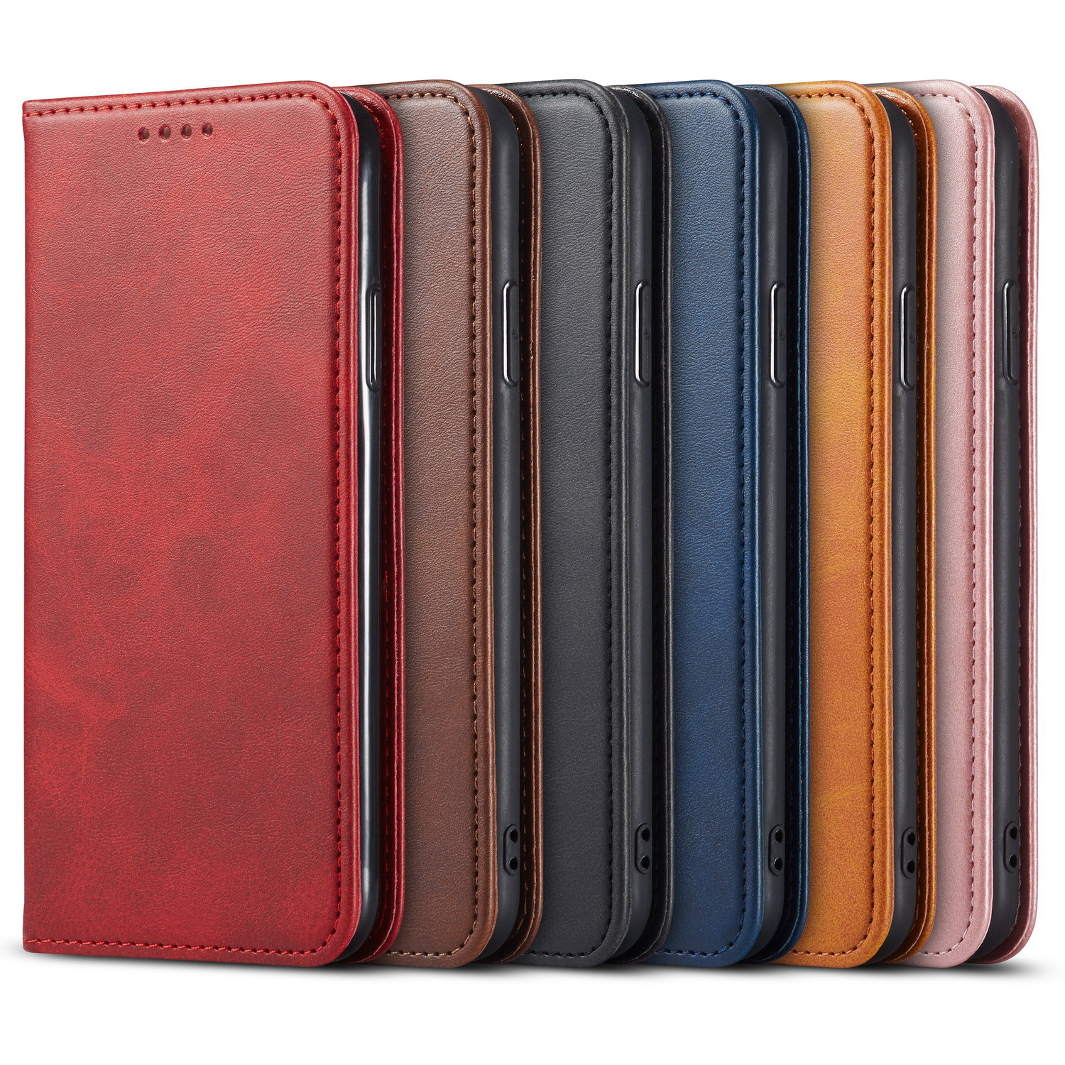 HDB014 Multifunction Card Slots Wallet Mobile Case
